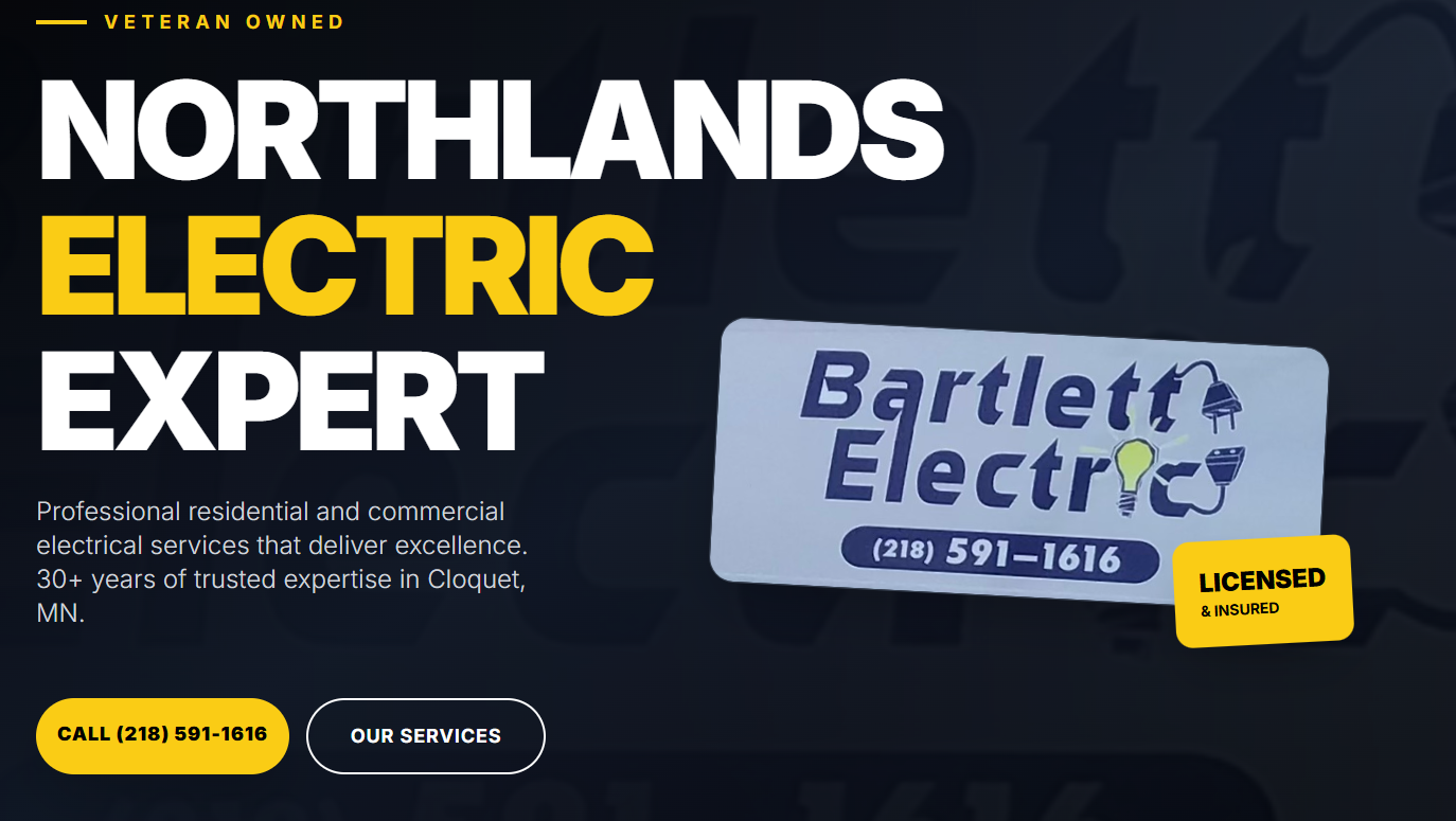 Bartlett Electric Website
