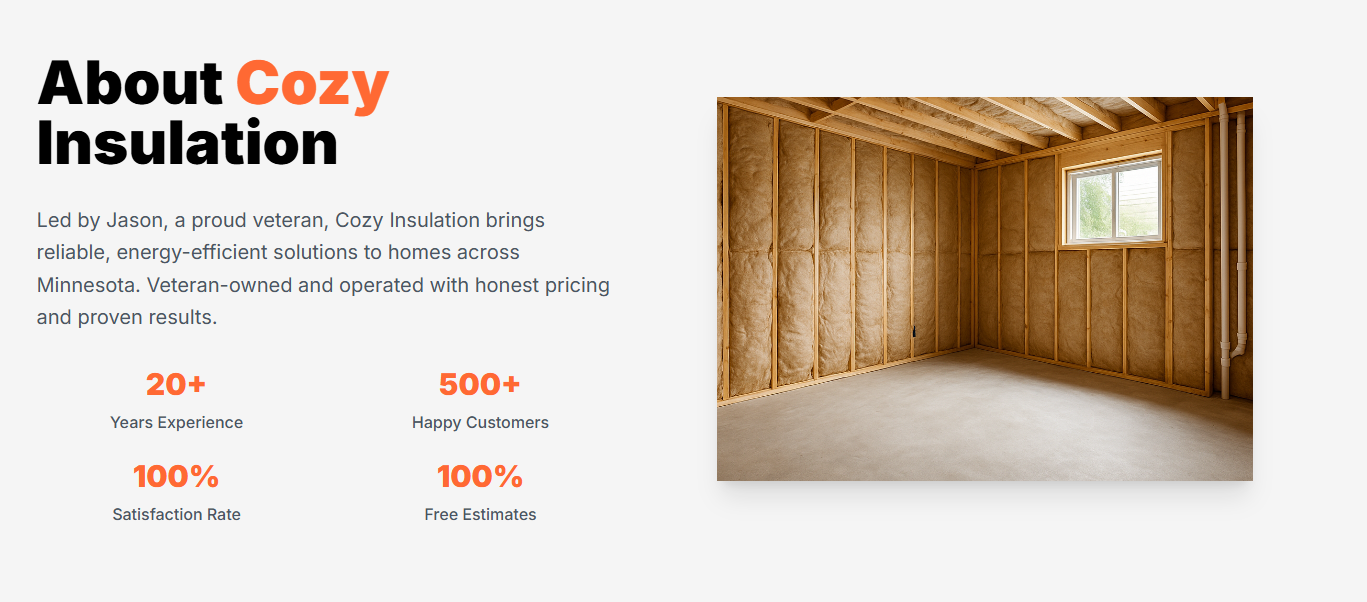 Insulation Contractor Website